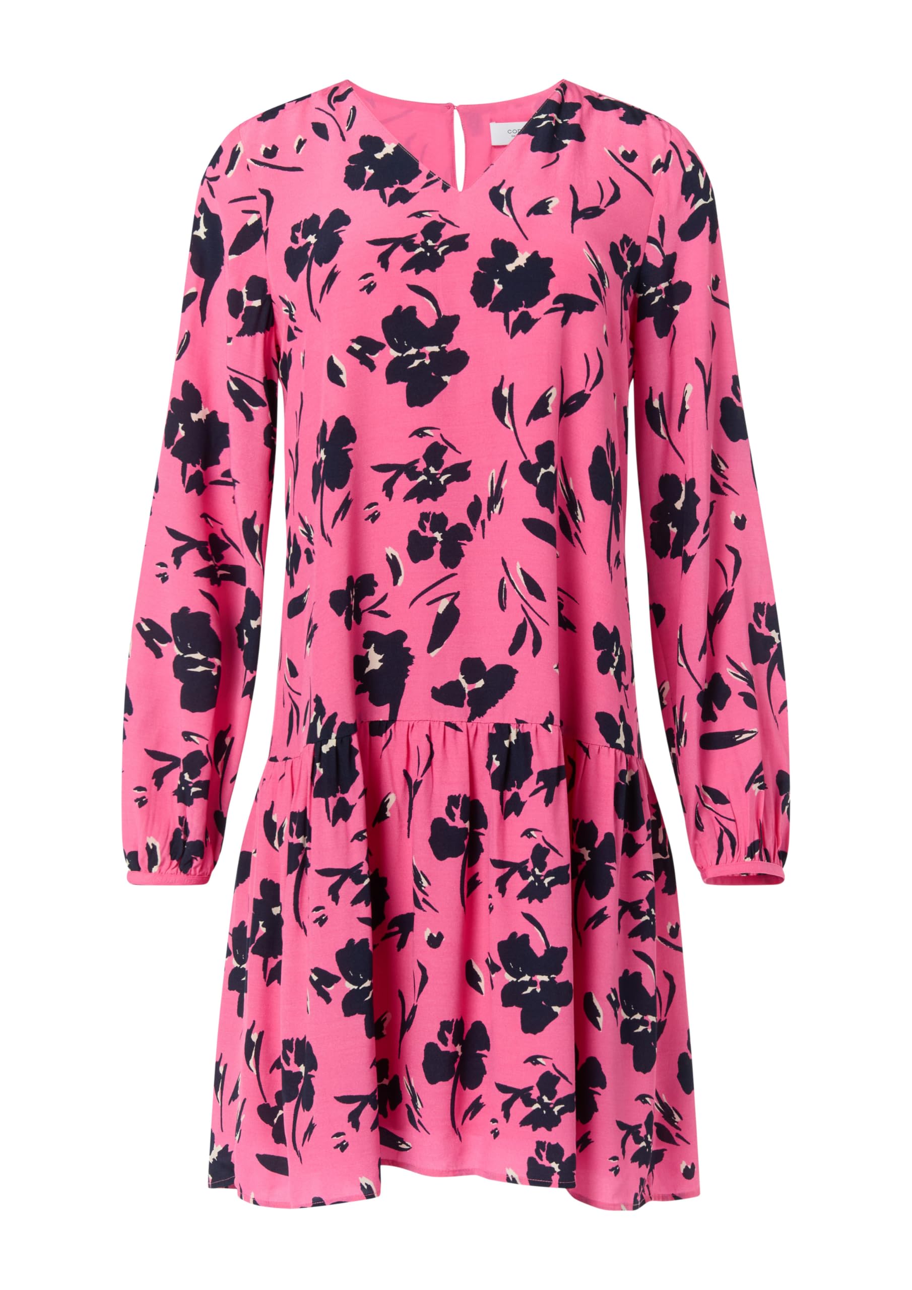 comma-minikleid-viskose-pink-gr-38-alloverprint image 3