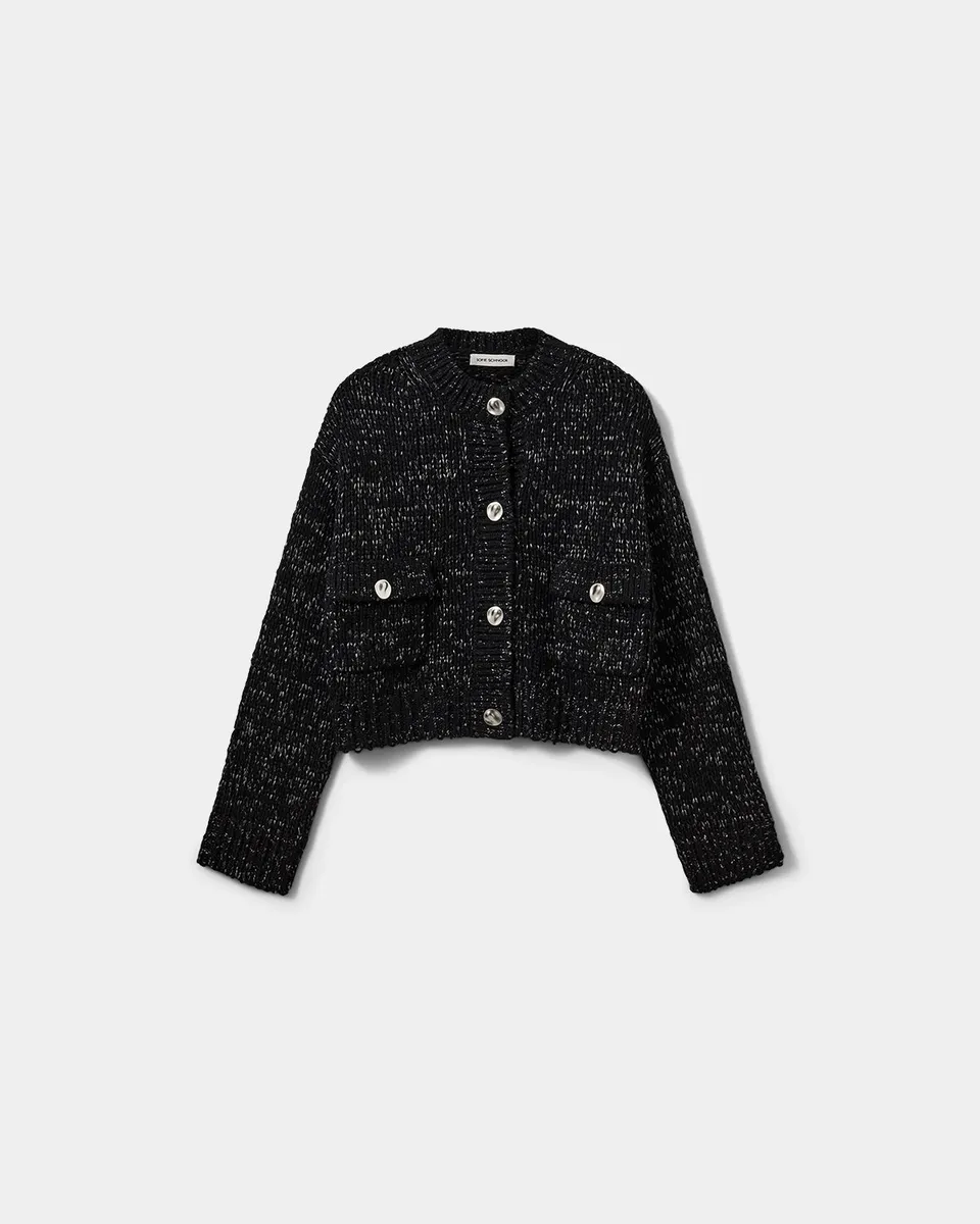 sofie-schnoor-women-pilasw-cardigan-schwarz-glitzer-wolle image 1