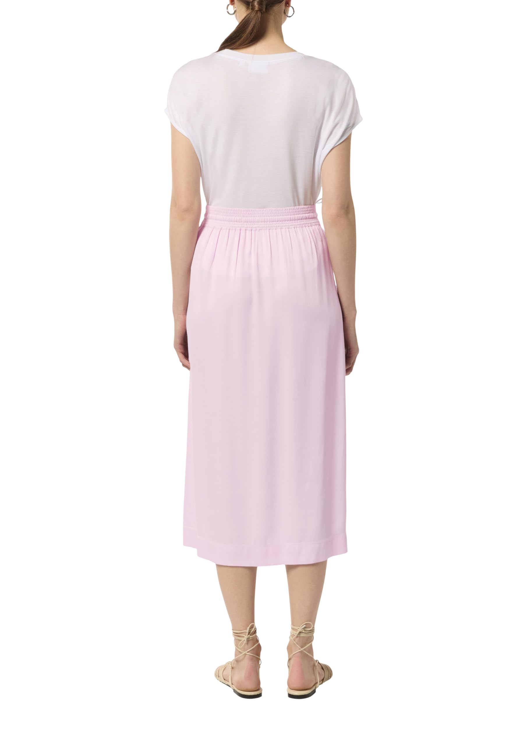 comma-midi-rock-elastikbund-gr-36-rosa-damen image 2