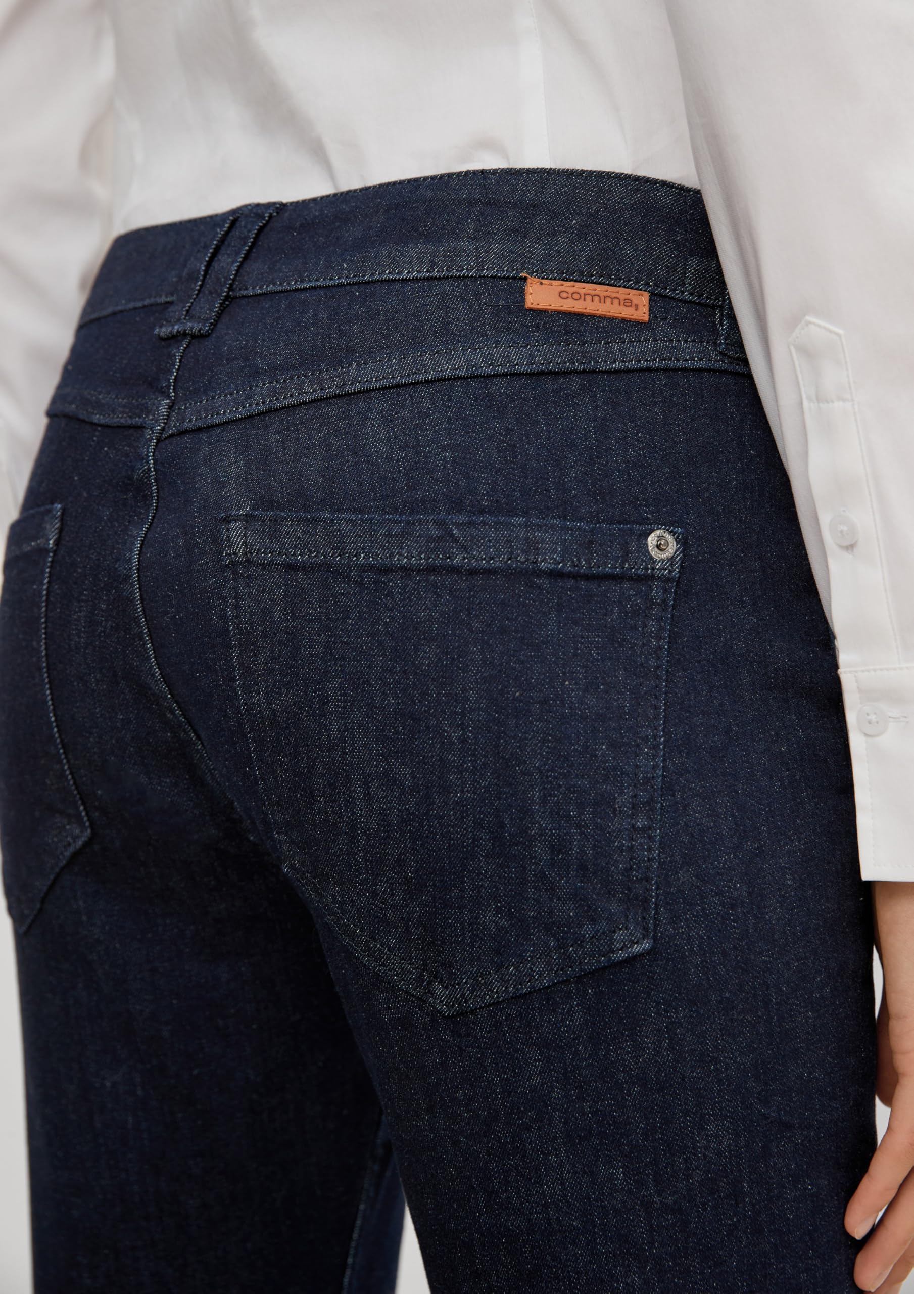 comma-jeans-7-8-jeanshose-dunkle-waschung image 5