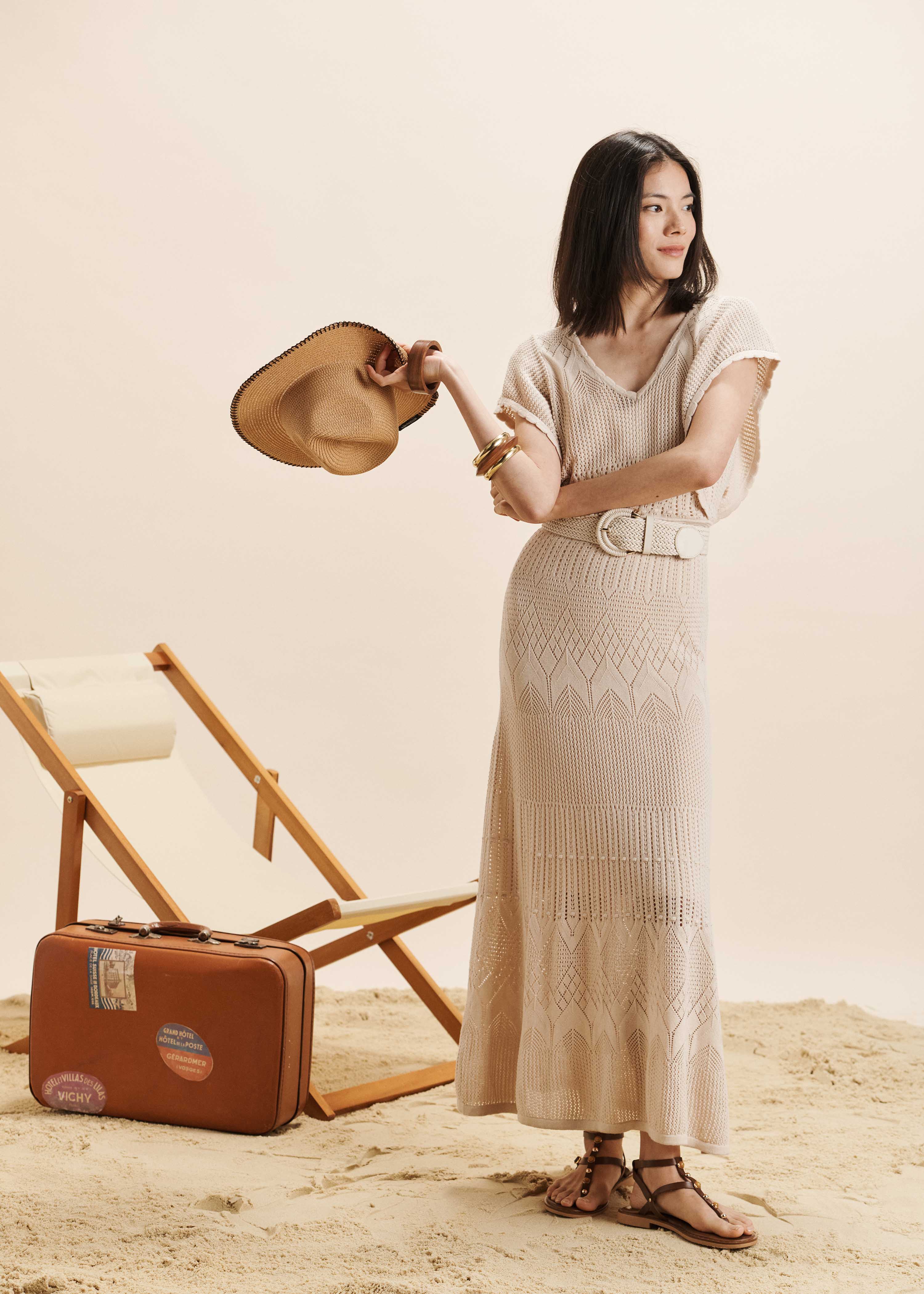la-f-e-marabout-e-florida-kleid-beige-lang-xs-xl image 1