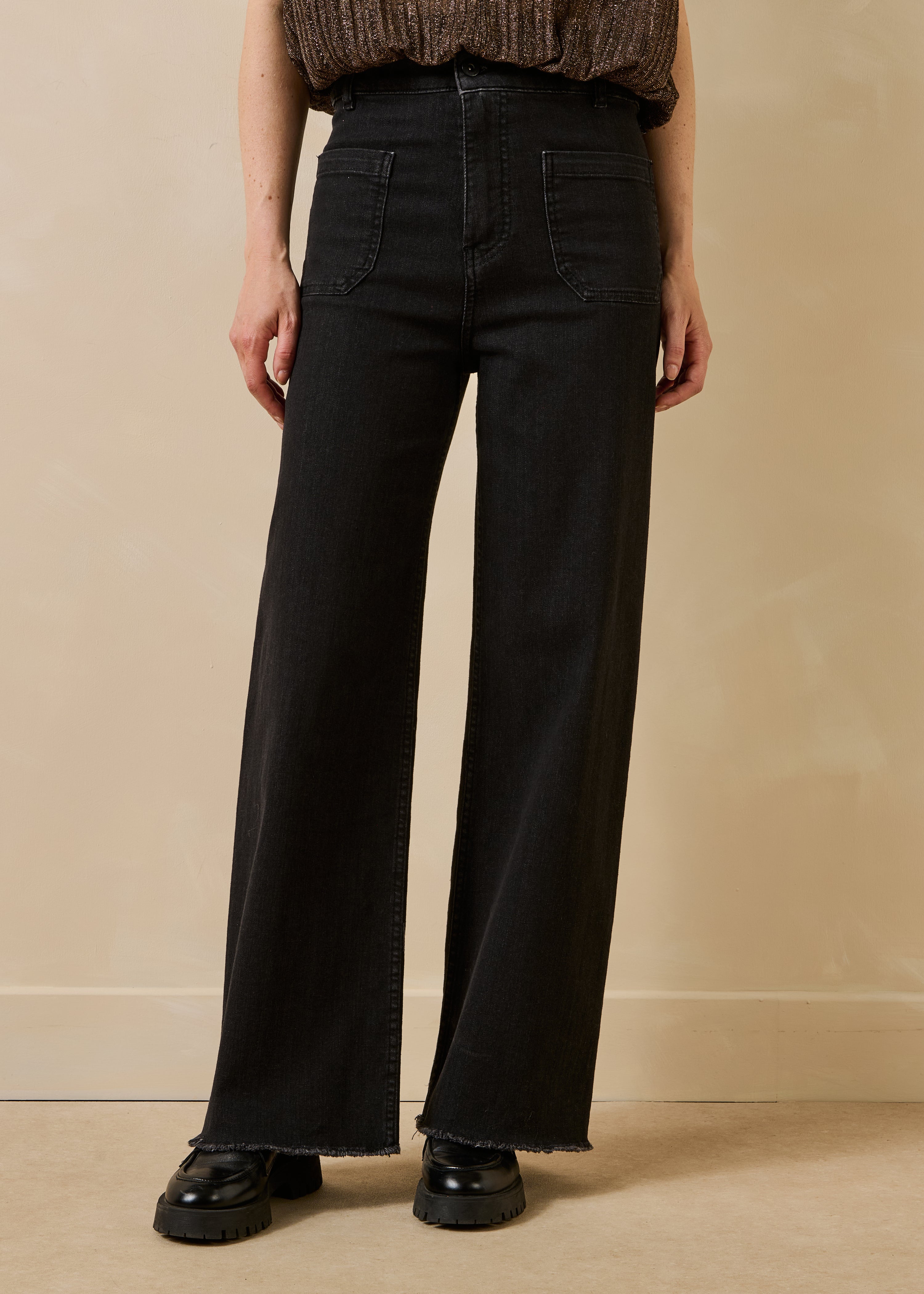 la-f-e-marabout-e-reno-wide-leg-jeans-schwarz-bio-baumwolle image 2