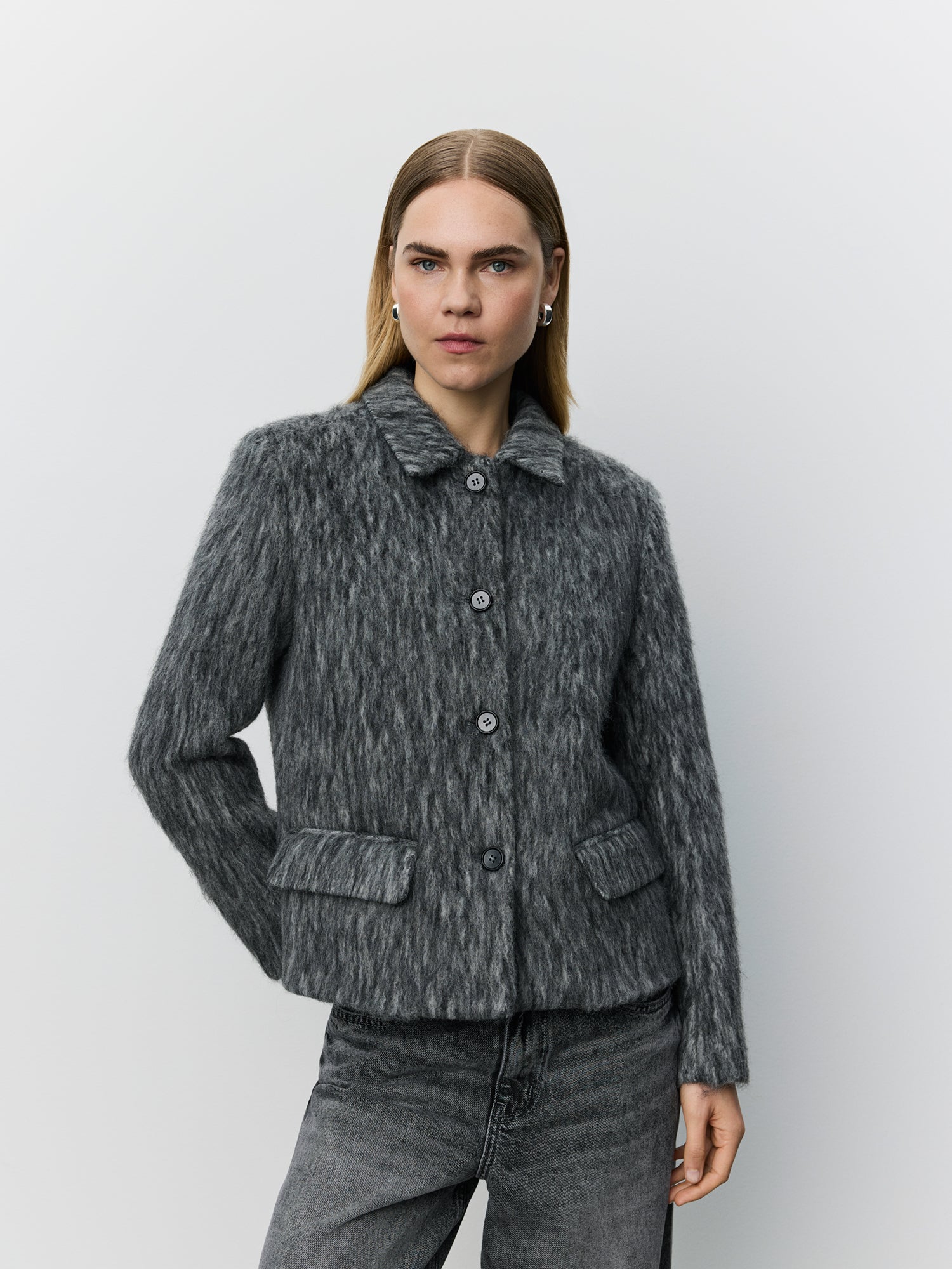 sofie-schnoor-women-ellysw-short-blazer-dunkelgrau image 5