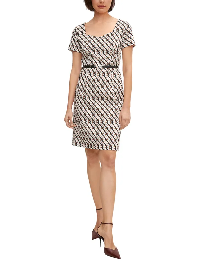 comma-dresses-business-kleid-gr-40-wei-figurbetont image 1