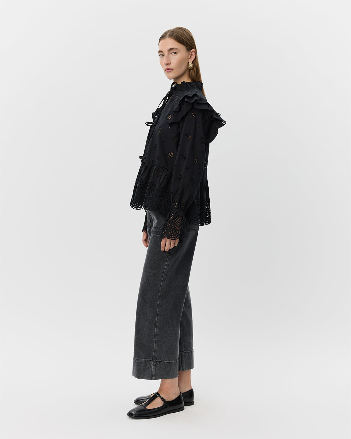 sofie-schnoor-women-hazellesw-bluse-schwarz-baumwolle image 3