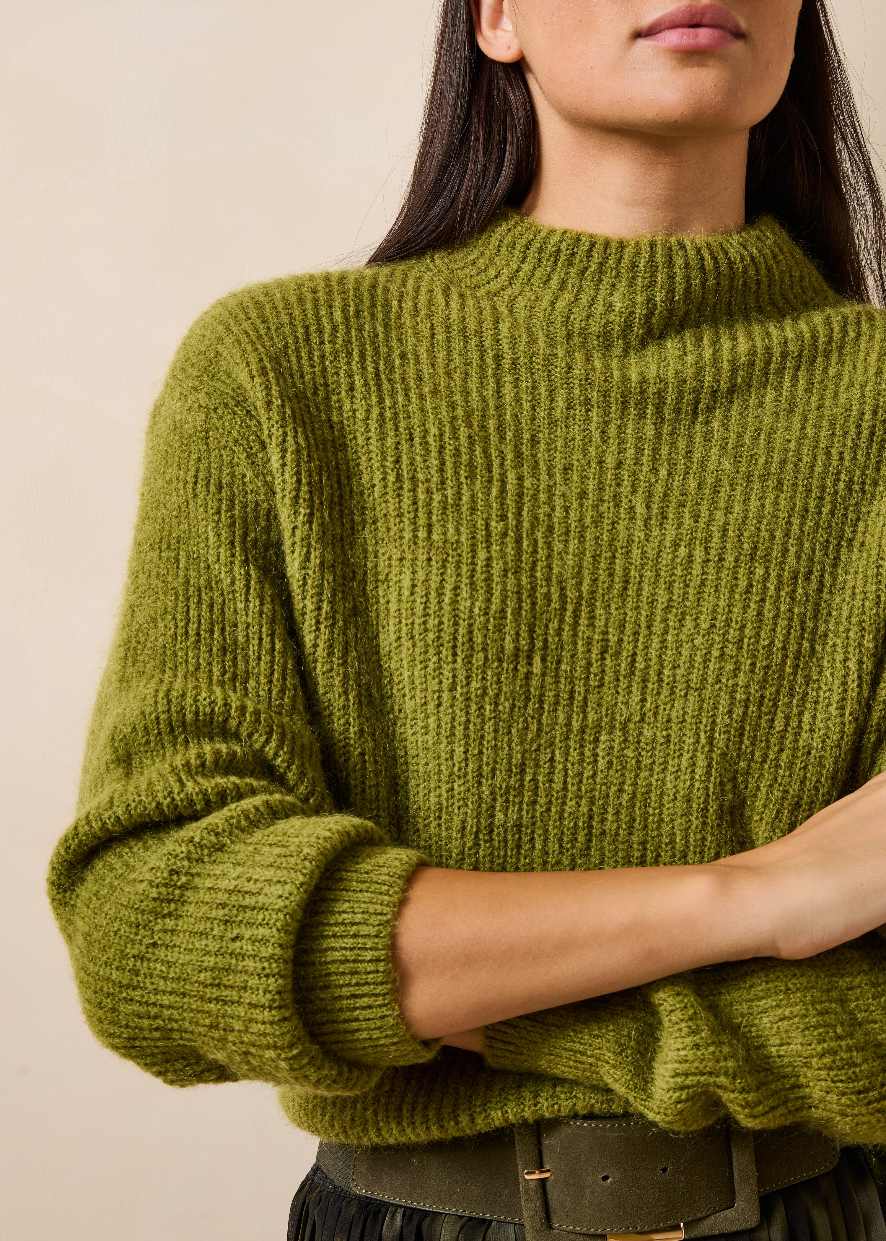 la-f-e-marabout-e-galabi-pullover-gr-n-mohair-wolle image 5
